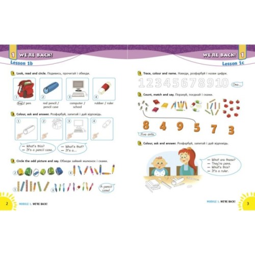 Робочий зошит НУШ Англійська мова. 2 клас. Із прописами. До підруч. Г. К. Мітчелла - Лана Грейс Ранок (9786177048410)