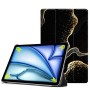 Чохол до планшета BeCover Smart Case Apple iPad Air 11" M2/M3 (2024/2025) Black Abstraction (711598)