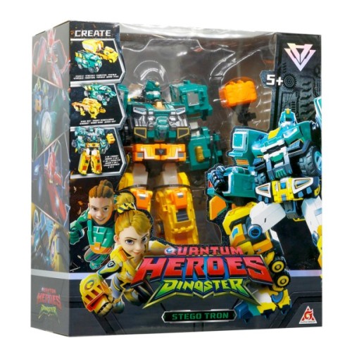 Трансформер Dinoster Стего Трон (2 машини, динозаври) (EU580804)