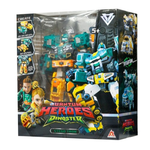 Трансформер Dinoster Стего Трон (2 машини, динозаври) (EU580804)