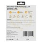 Батарея універсальна Atria 20000mAh, 100W, PD/2.0, LED-TFT дисплей (WPD-X11)