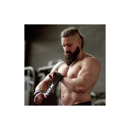 Бинт для спорту RDX для зап'ястя W2 Gym Wrist Wraps Black Pro (WAH-W2B)