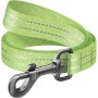 Повідець для собак WAUDOG Re-cotton світловідбивний M Ш 20 мм Д 300 см салатовий (03105)