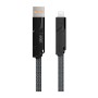 Дата кабель USB-C to USB-C + Lightning + USB-A 1.5m Black Proda (PD-B96th-BK)
