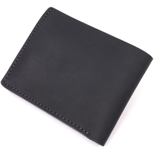 Портмоне Grande Pelle Шкіряне Чорне (16733)