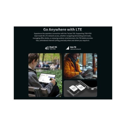 Планшет Teclast T65 13.4 6/256GB LTE Space Gray (6940709680131)