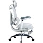 Офісне крісло Sihoo C300 PRO V2, White, з підставкою для ног (C300-PRO-V2-B102-JT)