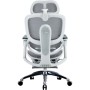 Офісне крісло Sihoo C300 PRO V2, White, з підставкою для ног (C300-PRO-V2-B102-JT)