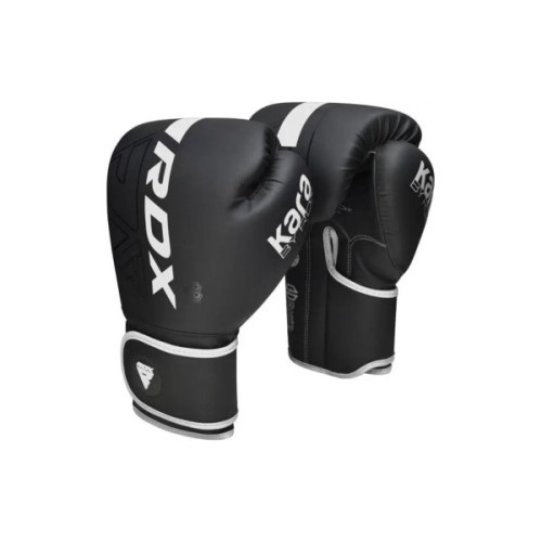 Боксерські рукавички RDX F6 Kara Matte White 16 унцій (BGR-F6MW-16OZ)