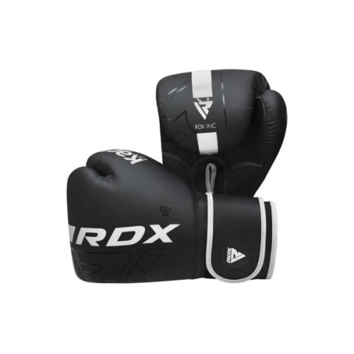 Боксерські рукавички RDX F6 Kara Matte White 16 унцій (BGR-F6MW-16OZ)