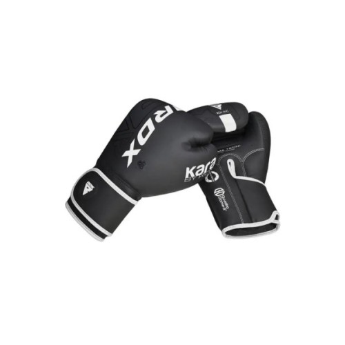 Боксерські рукавички RDX F6 Kara Matte White 16 унцій (BGR-F6MW-16OZ)