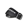 Боксерські рукавички RDX F6 Kara Matte White 16 унцій (BGR-F6MW-16OZ)