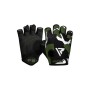 Рукавички для фітнесу RDX F6 Sumblimation Black/Green M (WGS-F6GN-M)
