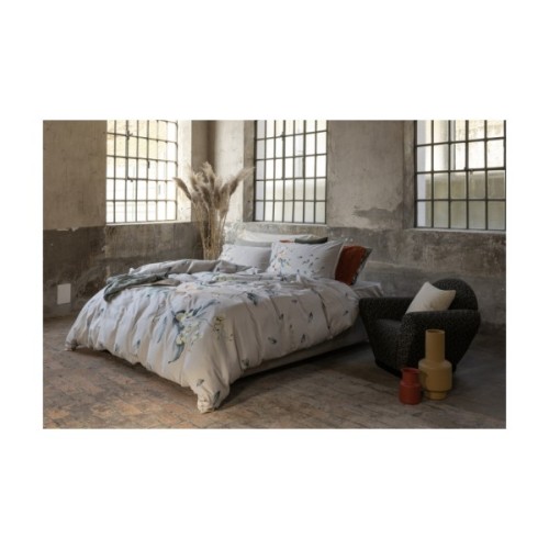 Простирадло Billerbeck LILIA сатин світло-сірий 240х260 см (CN3216380UA2)