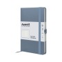 Книга записна Axent Partner 125x195 мм 96 аркушів, клітинка сіра (8201-62-A)