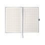 Книга записна Axent Partner 125x195 мм 96 аркушів, клітинка сіра (8201-62-A)