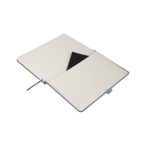 Книга записна Axent Partner 125x195 мм 96 аркушів, клітинка сіра (8201-62-A)