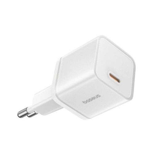Зарядний пристрій Baseus 1xUSB-C 30W GaN5S white (P10162504213-00)