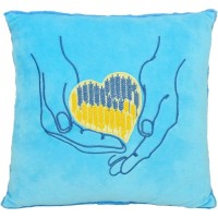 М'яка іграшка Tigres Подушка Серце в долонях (ПД-0442)