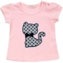 Футболка дитяча Breeze з котиком і капрі (13390-86G-pink)
