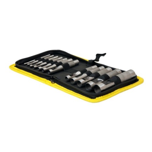 Пробійник Sigma 12шт 3-10, 12, 14, 16, 19мм (чохол) (4328431)