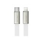 Дата кабель USB 2.0 AM to Lightning 1.2m 30W nylon white Acefast (6974316286240)