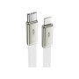 Дата кабель USB 2.0 AM to Lightning 1.2m 30W nylon white Acefast (6974316286240)