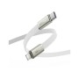 Дата кабель USB 2.0 AM to Lightning 1.2m 30W nylon white Acefast (6974316286240)