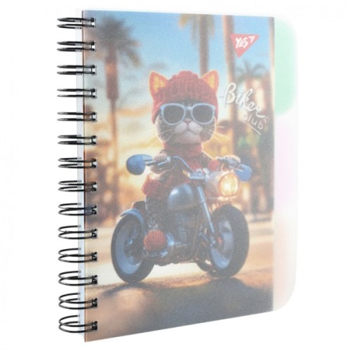 Блокнот Yes В6 Creative animals 144 аркуша пластикова обкладинка (681979)