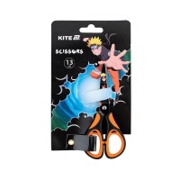 Ножиці Kite дитячі з гумовими вставками і малюнком на лезі Naruto 13 см (NR25-148)
