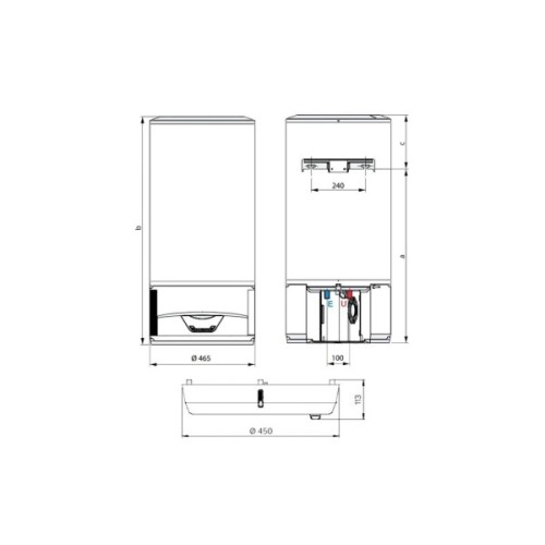 Бойлер Ariston LYDOS HYBRID WI-FI 100 (3629065)