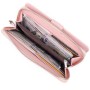 Гаманець ST Leather Зі шкіри жіночий Рожевий (19303)