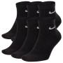 Шкарпетки Nike U NK EVERYDAY CUSH ANKLE 6PR-BD SX7669-010 34-38 6 пар Чорні (194954124827)