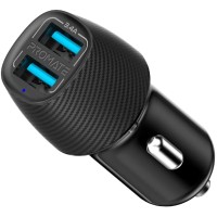 Зарядний пристрій Promate 17W 2xUSB (voltrip-duo.black)