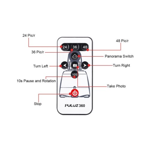 Голова штативна Puluz PU360R red (PU360R)