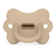 Пустушка Suavinex Colour Essence фізіологічна у формі метелика, 6-18 місяців, бежева (308917)