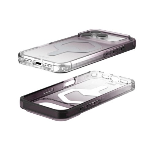 Чохол до мобільного телефона UAG iPhone 17 Pro Plyo MagSafe Black/Clear Ombre (11452911404G)