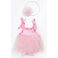 Боді дитяче Tongs праздничное (4101-62G-pink)