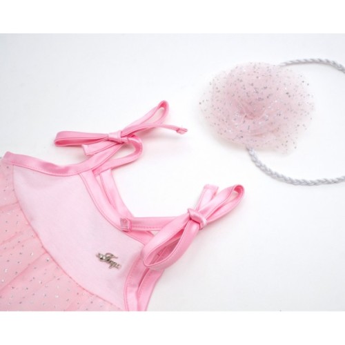 Боді дитяче Tongs праздничное (4101-62G-pink)