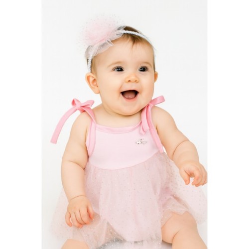 Боді дитяче Tongs праздничное (4101-62G-pink)