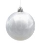 Ялинкова іграшка Chomik пластикові кульки 3 шт, 8см, сріблясті (5900779893870_1)
