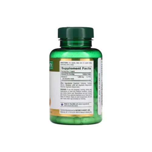 Вітамін Nature's Bounty Вітамін C, 1000 мг, Vitamin C, 100 каплет (NRT01707)