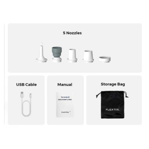 Ліхтар Flextail Max Pump 2 Pro з функцією насосу та powerbank чорний (MP2P4000-BK-i)