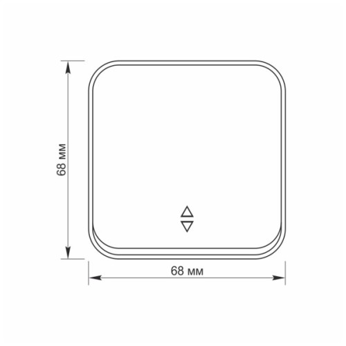 Перемикач Videx BINERA IP20 зовнішній 1кл прохідний білі (BINERA IP20 наружный 1кл проходной белы)