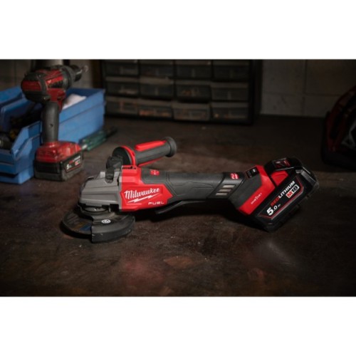 Шліфувальна машина Milwaukee M18 FSAGSVO125X-502X, 125мм, 2x5h, HDкейс (4933493553)