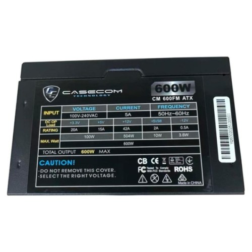 Корпус для ПК Casecom 600W (CM 600FM ATX)