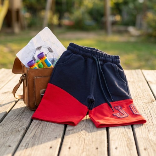 Шорти дитячі Joi трикотажні (Y-3013-116B-bluered)