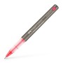 Ролер Faber-Castell Free Ink Needle Micro, колір чорнила червоний, 0,5 мм, одноразова (31406)