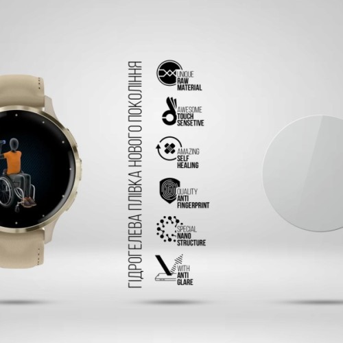 Плівка захисна Armorstandart Matte hydrogel Garmin Venu 3S 41mm 6 pcs (ARM92032)