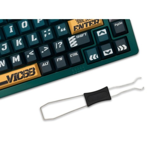 Клавіатура Thunderobot VIC68 TTC Ultra RGB King Magnetic Switch USB Parrot Green (6932066320188)